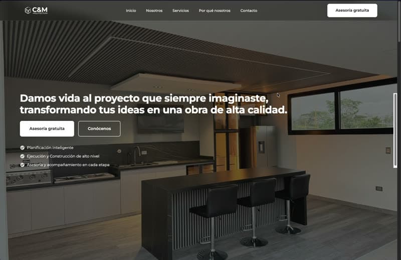 Vista previa: Sitio corporativo